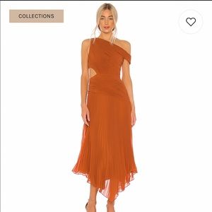 Copper revolve dress